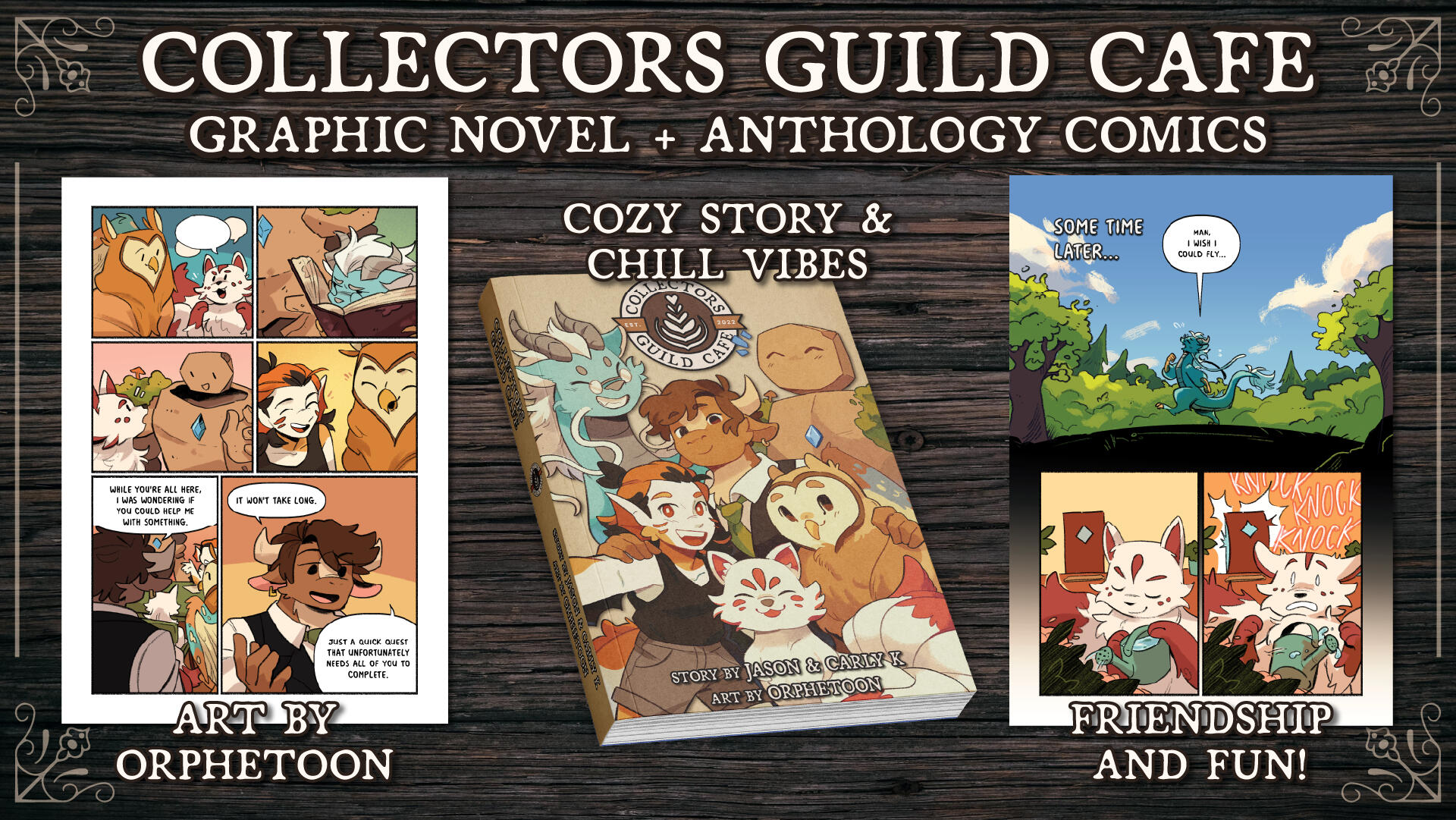 Collectors Guild Cafe comic Collectors Guild Cafe comic